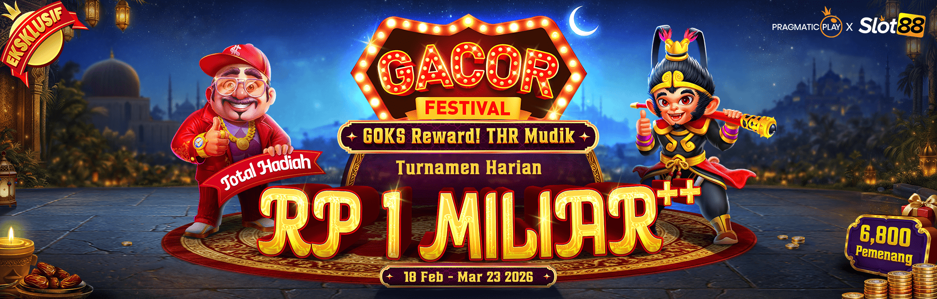 Nagaikan X PP - GOKS REWARD! MODAL MUDIK TURNAMEN